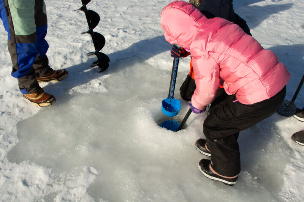 Ice-fishing